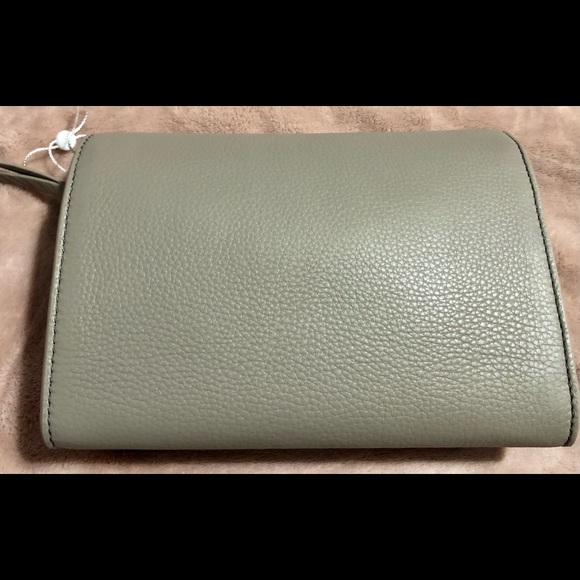 NWT Tory Burch Britten French Gray Combo Crossbody Purse Handbag - Picture 4 of 9
